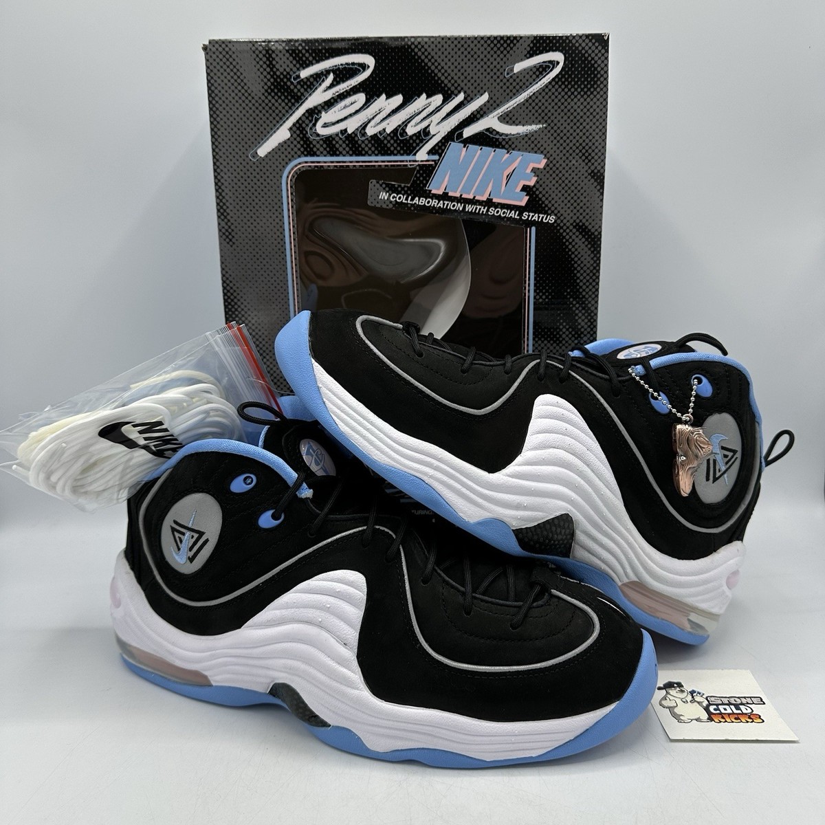 Size 11 - Nike Social Status x Air Penny 2 Playground