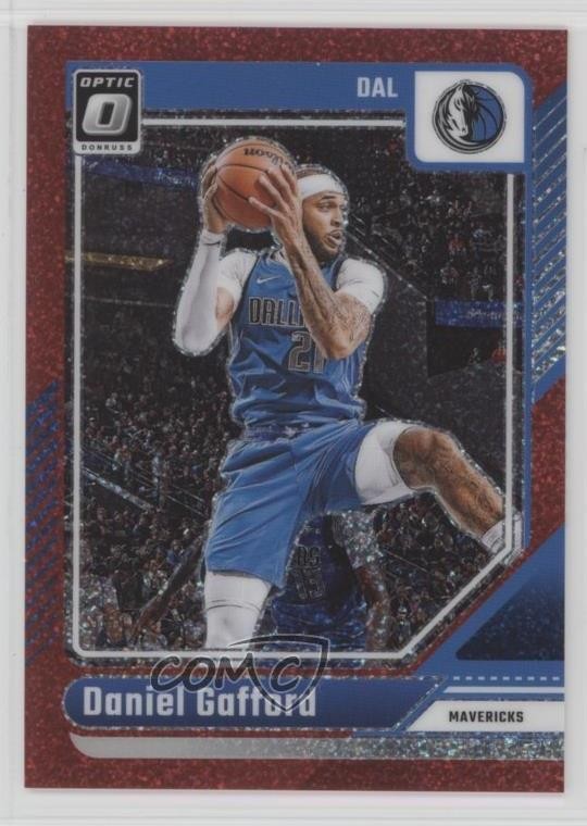 2024-25 Panini Donruss Optic Red Glitter Prizm /75 Daniel Gafford #160 1s31