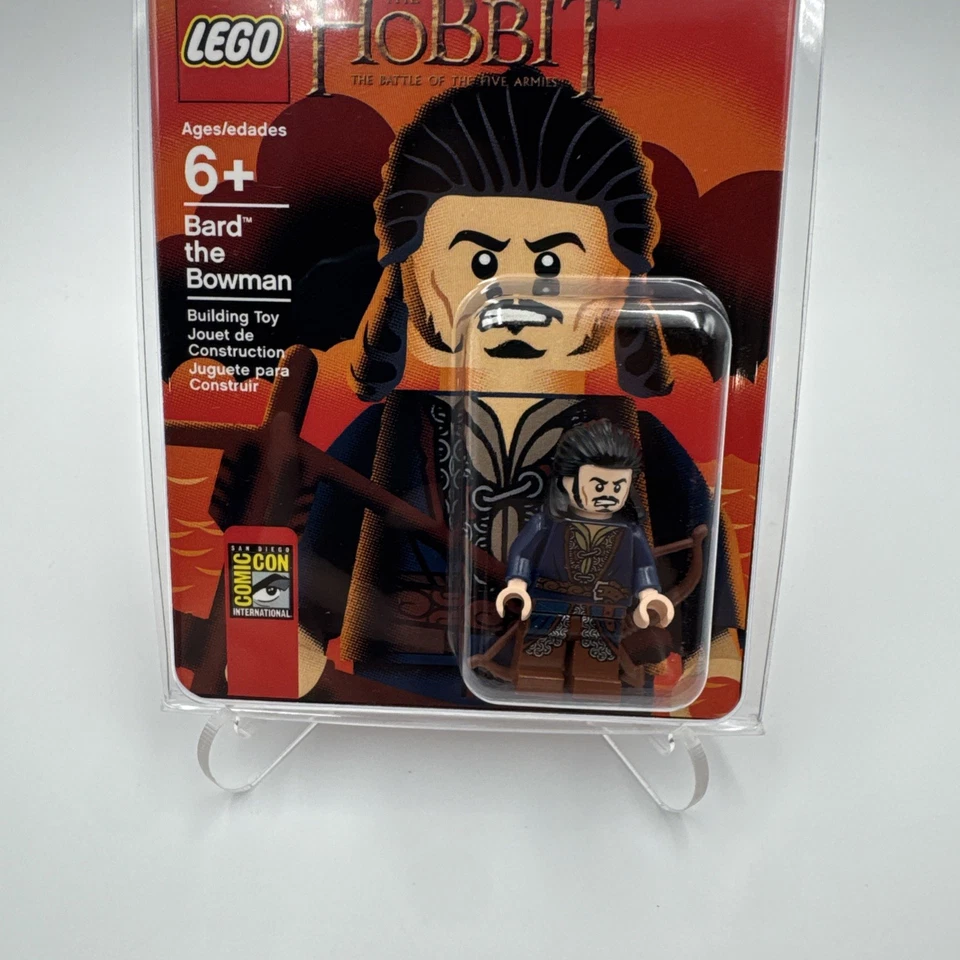LEGO Hobbit Bard Bowman минифигурка блистер 2014 Сан-Диего Comic Con SDCC LOTR - Изображение 3 из 4