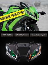 Motorcycle Headlight Assemblies for Kawasaki Ninja ZX10 for sale