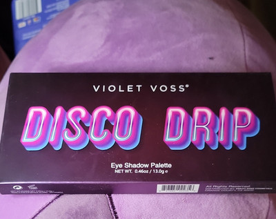 Violet Voss Disco Drip Eyeshadow Palette Pressed Powder Shimmer Matte 0.46oz