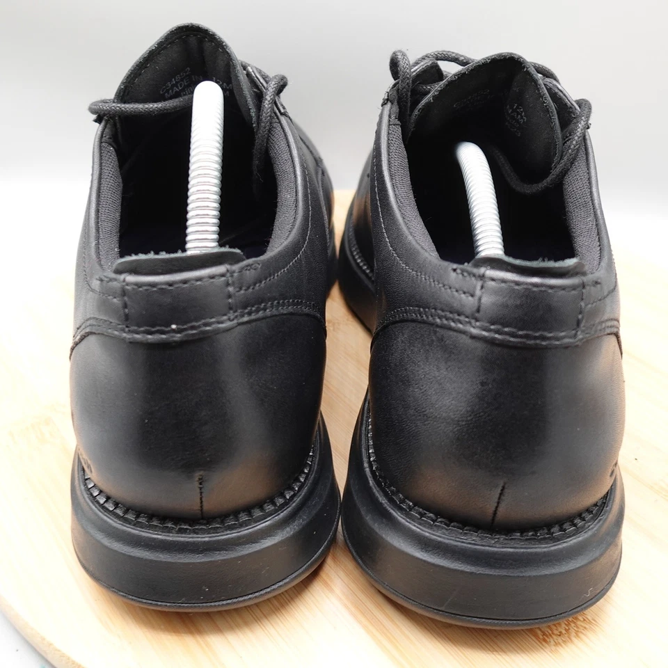 Zapatos de vestir Cole Haan para hombre 12M Grand Atlantic Oxford cuero negro C34852 Foto 4 de 4