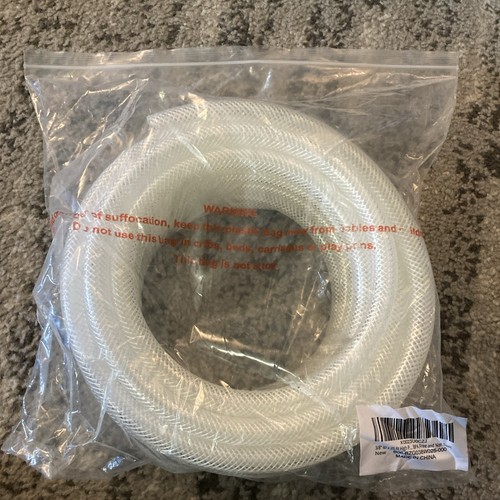 3/8 Inch Clear Plastic Vinyl Tubing - 25 Feet Long, Flexible & See-Through