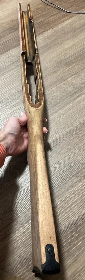 Culata de madera Ruger Mini 14 vintage despojada con placa a tope #3 Foto 4 de 4