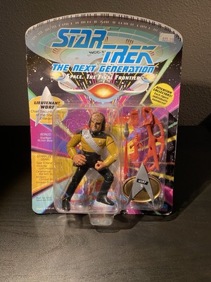 STNG Star Trek The Final Frontier Worf und Romulan Actionfiguren