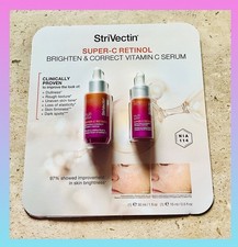 StriVectin Super-C Retinol Vitamin C  Retinol Face Serum Set 1oz  0.5oz