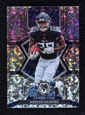 2022 Panini Mosaic Rookies No Huddle Prizm Variations Hassan Haskins #325 3b8