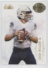 2021 Wild Card VIP Nationals Matte White Zach Wilson #MBC-5 1u1