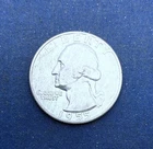 1955-D  Washington Silver Quarter  -  MS