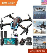 Drone with Camera for Adults, 2K HD FPV Drones with Upgrade Altitude Hold, On...