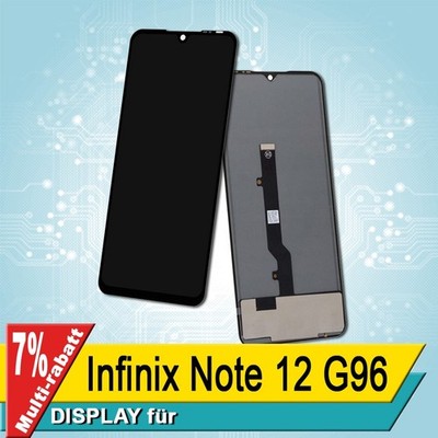Display Für Infinix Note 12 G96 Bildschirm INCELL Schwarz