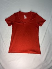 NIKE Dri Fit Women  s Short Sleeve Athletic Cut Tee Shirt Medium