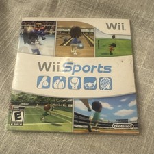 Wii Sports Game Disc Nintendo Wii Original in Paper Sleeve Case - CiB