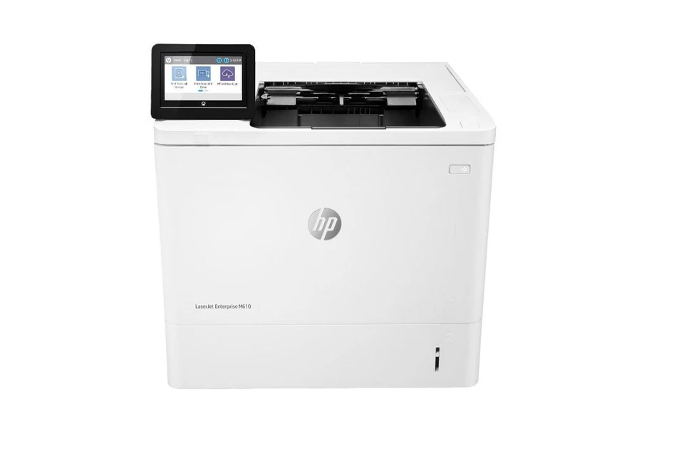 HP LaserJet Enterprise M610dn Monochrome Workgroup Printer - Image 2 of 3