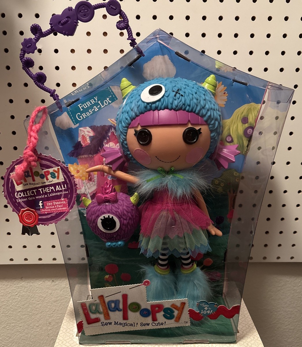 Lalaloopsy Furry Grrs-a-Lot 12” Doll+Pet Monster 2014 RARE | eBay