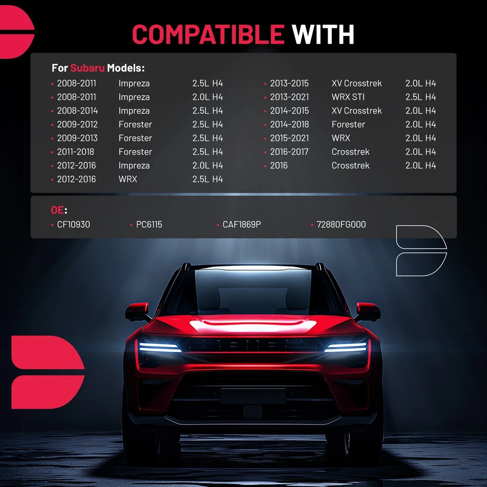 Cabin Air Filter CF10930 fit for 2013-2015 XV Crosstrek Foto 2 de 4