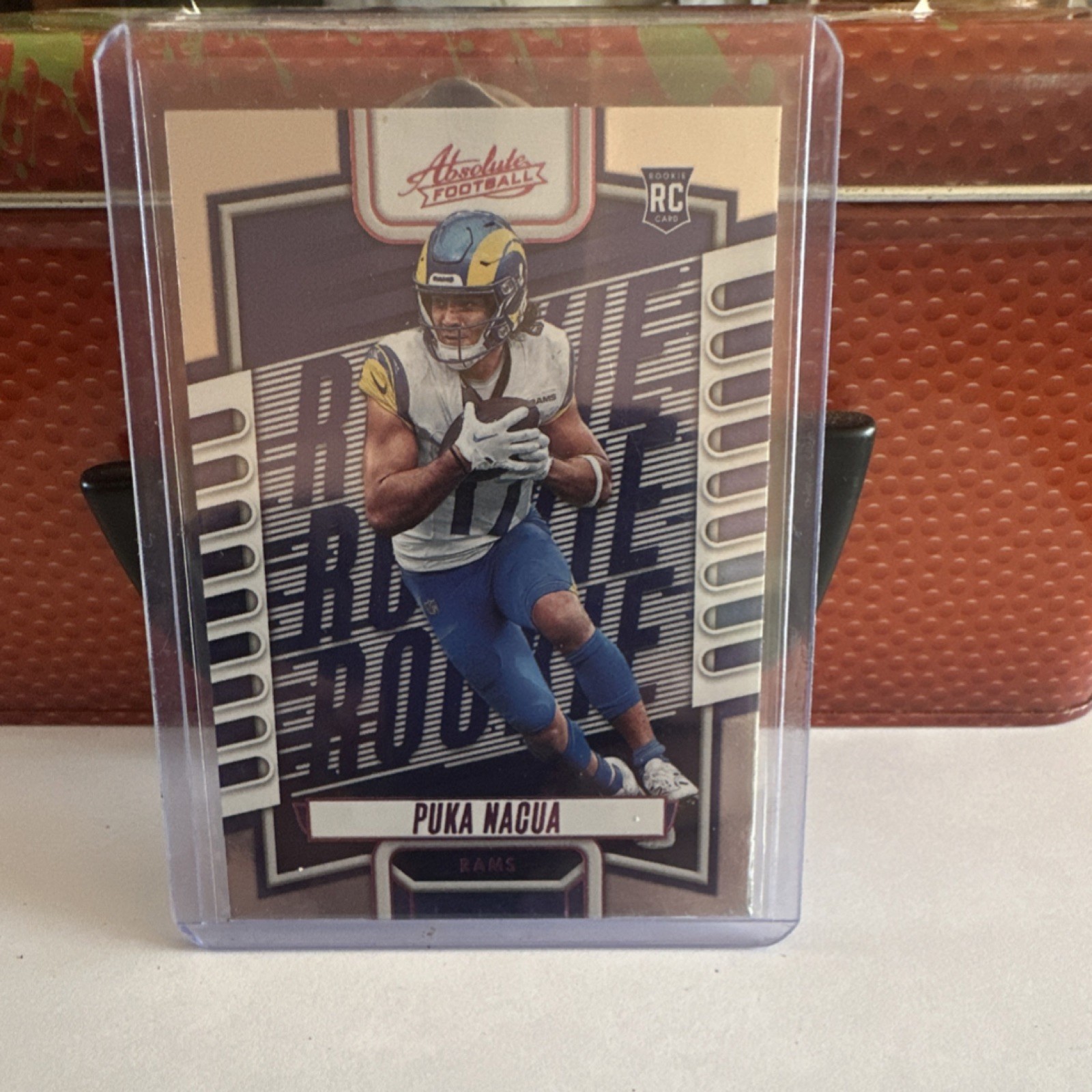 2023 Panini Absolute Puka Nacua Rookie pink #189 Los Angeles Rams Football
