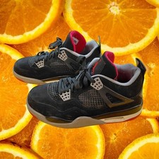 Jordan 4 Retro Bred Black Fire Red Cement Grey 308497-060 Mens Size 7