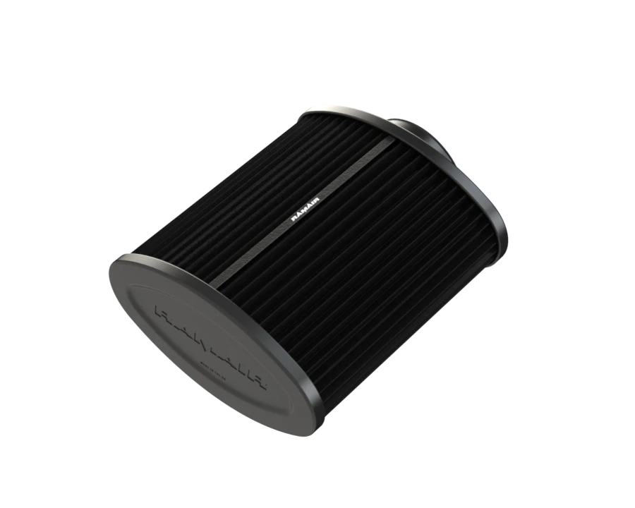 Ramair Performance plissierter ovaler Ansaugluftfilter - 70 mm Innendurchmesser (2,7 Zoll) - Bild 1 von 1