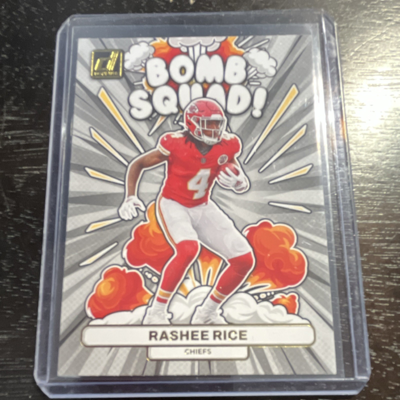 2023 Panini Donruss #BS-16 Rashee Rice RC Bomb Squad Insert Chiefs