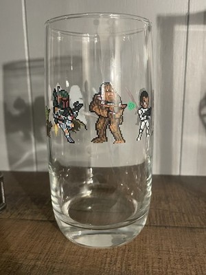 HOP WARS 8-Bit Glassware Beer Glass STAR WARS Limited #d /216 With Card