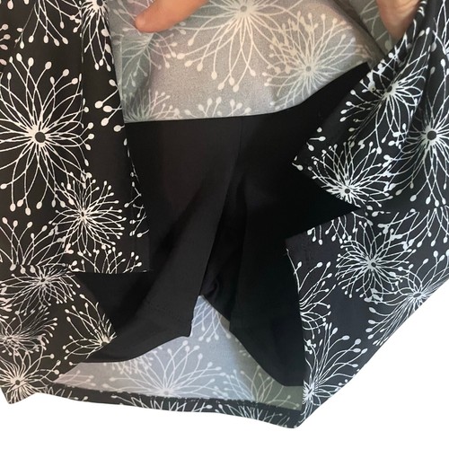 Tranquility by Colorado Abbigliamento Nero e Bianco Activewear Gonna Pantaloncini Taglia S - Foto 4 di 5