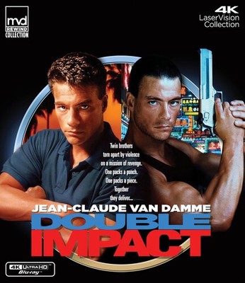 Double Impact [New 4K UHD Blu-ray] With Blu-Ray, 4K Mastering, Collector's Ed