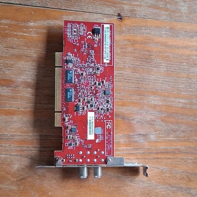 ATI Theater 550 Pro PCI TV Tuner Card Dual Coaxial Inputs NTSC Capture