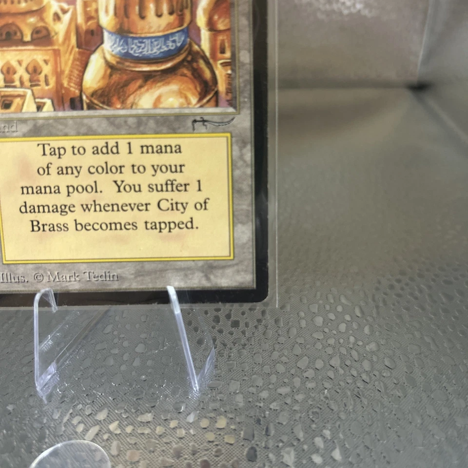 MTG Magic The Gathering MP Arabian Nights CITY OF BRASS - Image 3 of 4
