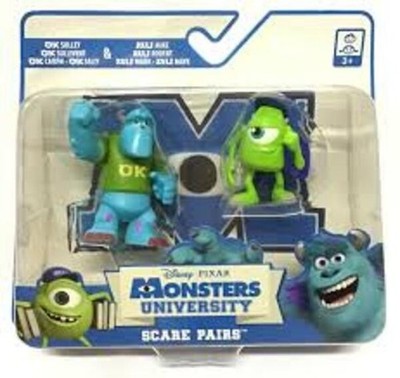 Sulley & Mike Scare Pairs Monster Uni University Disney 2 Figuren Spin Master