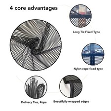 Deck Railing Protective Net Banister Stair Mesh Protection Thick Multi^