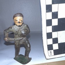 Extremely Rare Lead - Iron SC soldier "Muslim Warrior" Last Crusade 1880s-1920s