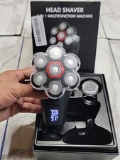 Head Shaver For Bald Men 5 in 1 360 All Round Floating Shave Men Open Box