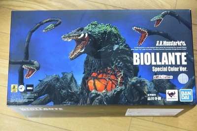 NEW Bandai S.H. MonsterArts Biollante Special Color Version Action