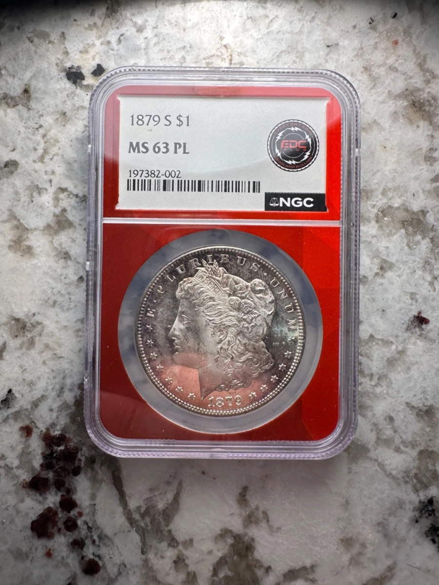 25+ Grade MS 63 Morgan US Dollars 1879 for sale | Updated Oct 2026