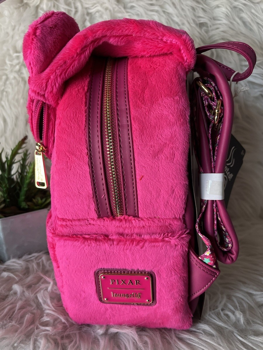 Loungefly Disney Toy Story Lotso Plush Pocket Mini Backpack  display picture 2