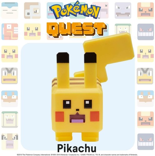 Pokemon Quest - PIKACHU Vinyl Figure - NEW - 第 3/5 張圖片