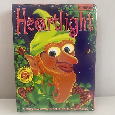 Heartlight NEU versiegelt Puzzle-Spiel IBM Tandy 1994 3 1/2'''' HD Disk Herzlicht SELTEN