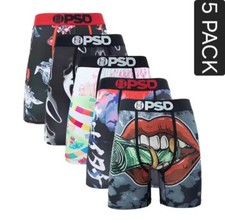 PACK de 5 calzoncillos calzoncillos calzoncillos calzoncillos cortos de secado rápido para hombre