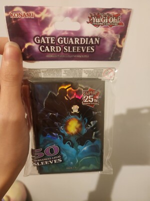 YuGiOh! | Rare Limited Edition Gate Guardian Card Sleeves | 50 Sleeves  Konami | eBay