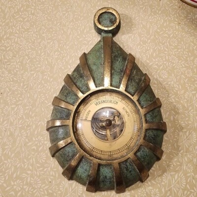 Veranderlich Barometer Antique 