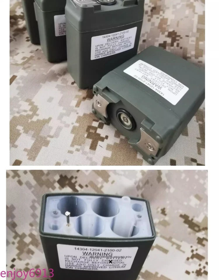 Estuche de batería TCA PRC 152A sin batería caja verde para radio TCA AN/PRC-152A nuevo 1 pieza Foto 3 de 4