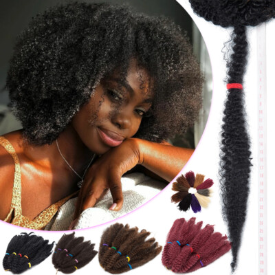 Deep Curly As Human Hair Bulk Kinky for Braiding Crochet No Weft Hair Extensions