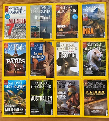 NATIONAL GEOGRAPHIC Magazin Jahrgang 2011 (12 Hefte)