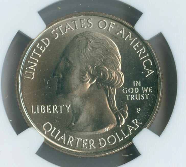 2016 P CUMBERLAND GAP QUARTER NGC MS67 2nd FINEST GRADE SPOTLESS . - Image 3 of 4