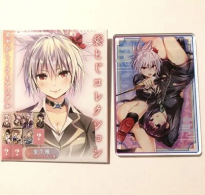 Ayakashi Triangle Suzu Kanade Matsuri Kazamaki Jump Festa Acryl Karte Japan Neu