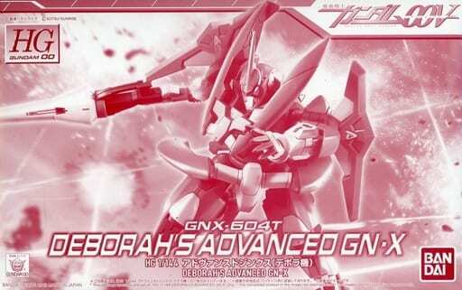 P-Bandai Hg 1/144 GNX-604T DEBORAH'S ADVANCED GN-X Model Kit JAPAN