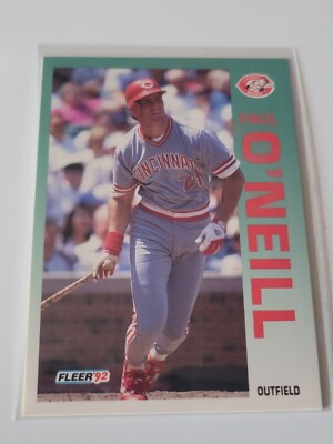 PAUL O'NEILL 1992 Fleer #415. REDS | eBay