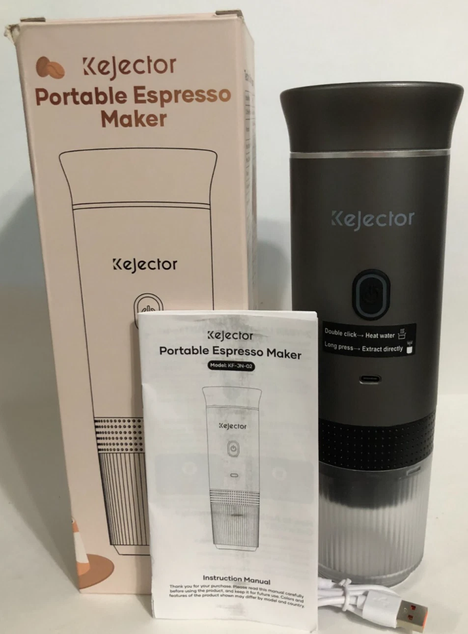Kejector Portable Coffee Maker Espresso Machine