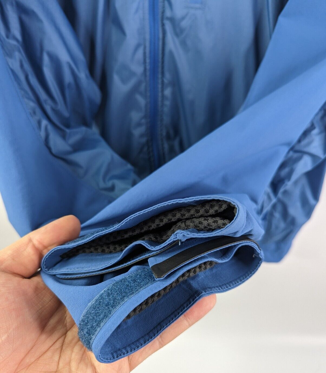 REI Full Zip Nylon Blend Jacket Mesh Lined Blue Lightweight